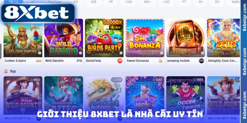 Giới thiệu 8XBET là nhà cái uy tín